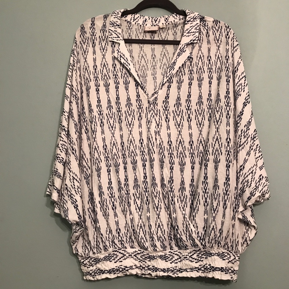 Anthropologie Flowy Blouse